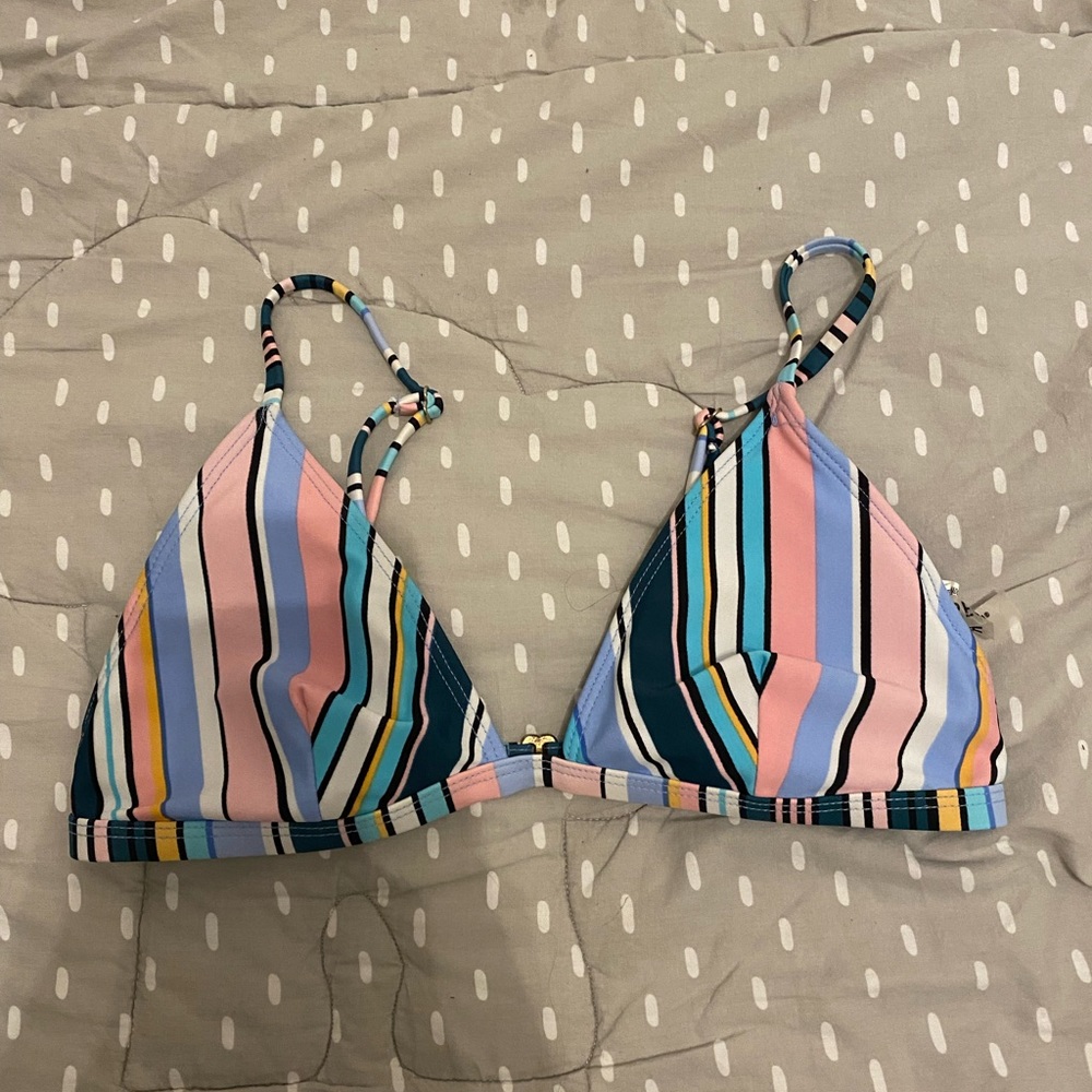Forever 21 Stripe Bikini Top